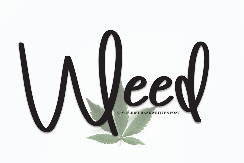 Weed Font