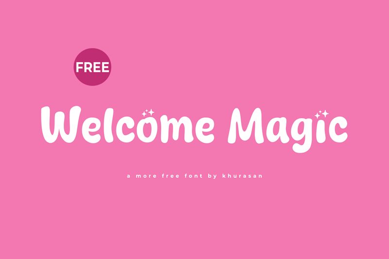 Welcome Magic 字体