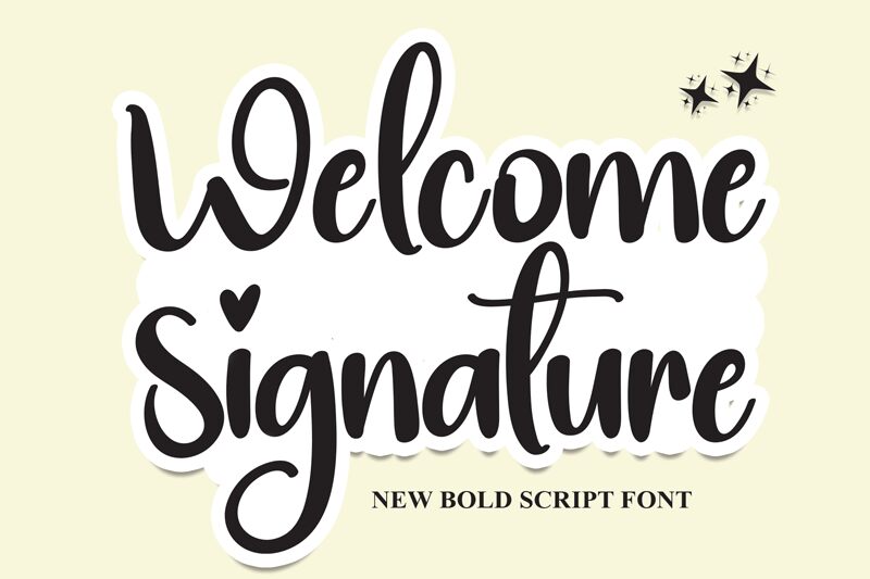 Welcome Signature Police