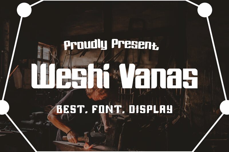 Weshi Vanas Schriftart