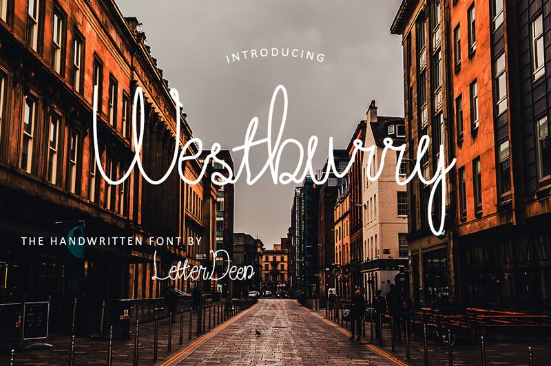 Westburry Schriftart
