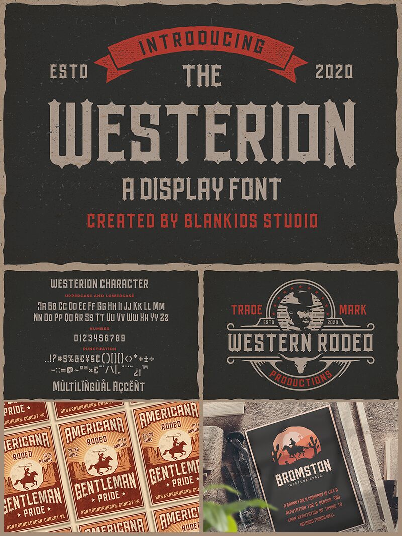 Westerion Schriftart