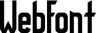 WebFont Regular