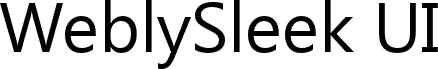 WeblySleek UI Normal