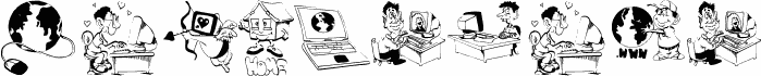 Aperçu de la police Webmasters