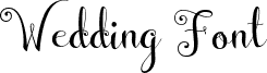 WeddingFont