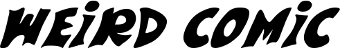 Weird Comic Italic