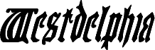 Westdelphia Condensed Italic