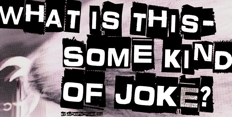 What is this -some kind of joke Czcionka