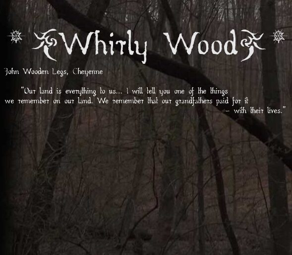 WhirlyWood Schriftart