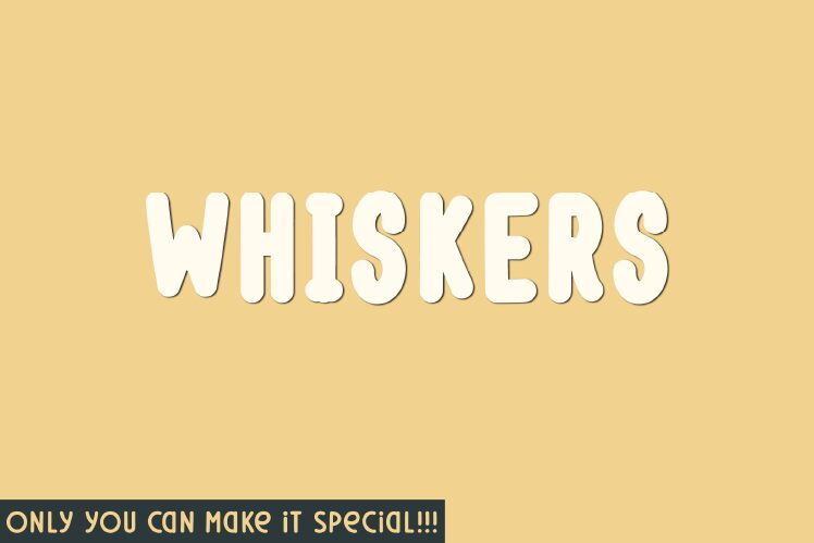 Whiskers Czcionka