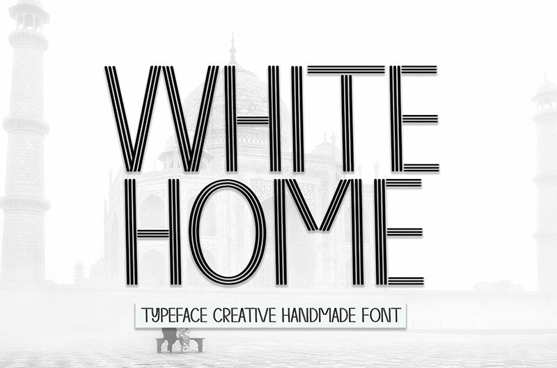 White Home Czcionka
