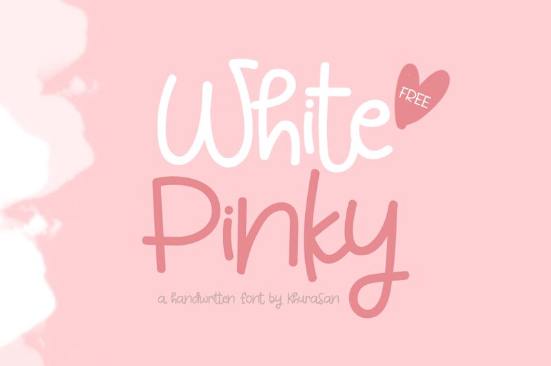 White Pinky Font