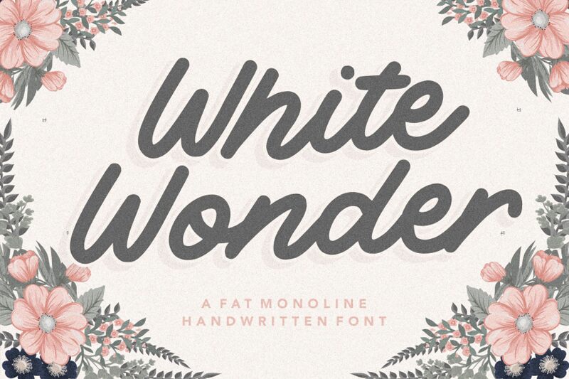 White Wonder Font