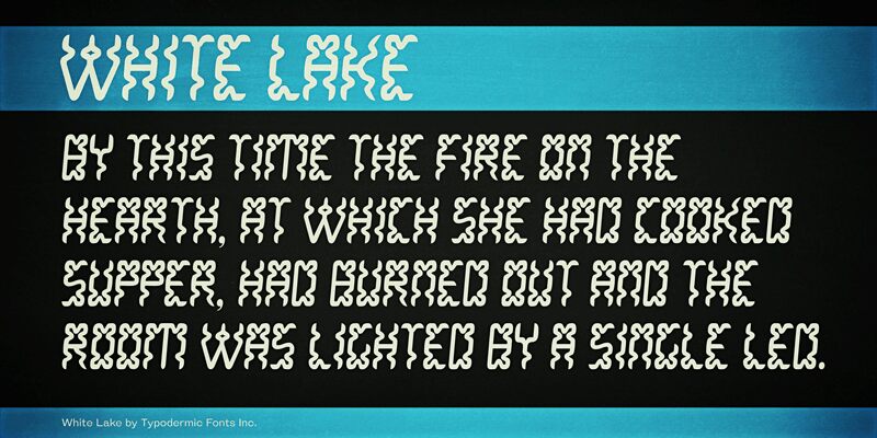 White Lake Czcionka