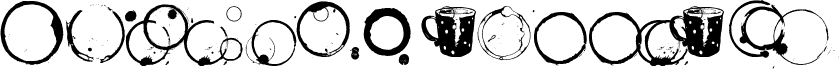 Vorschau der Schriftart Where is my coffee cup