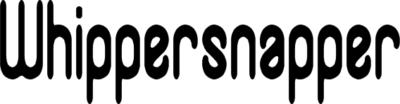 Whipper Snapper Icon Whippersnapper BRK font