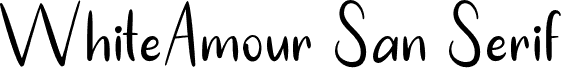 WhiteAmour-SanSerif