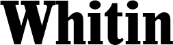 Whitin-CondensedBlack