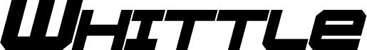 Whittle Bold Italic