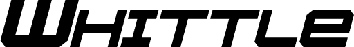 Whittle Italic