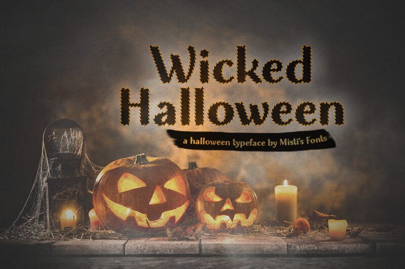 Wicked Halloween Schriftart
