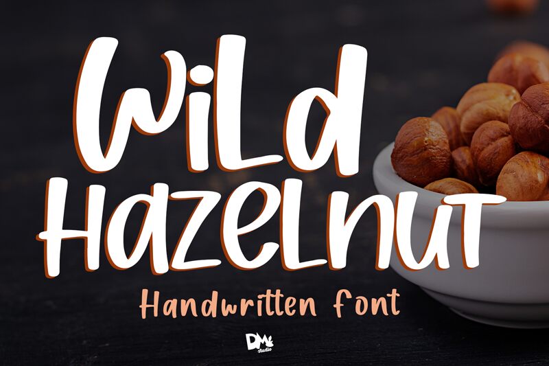 Wild Hazelnut Schriftart