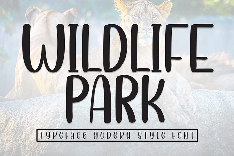 Wildlife Park Schriftart