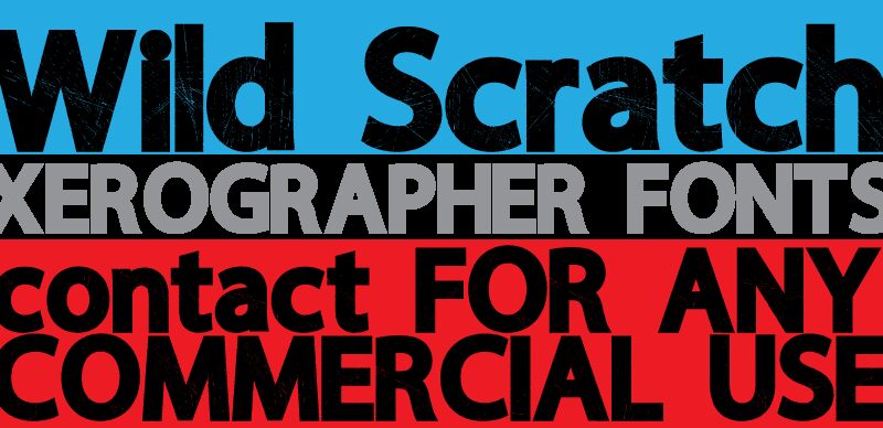 WildScratch Czcionka