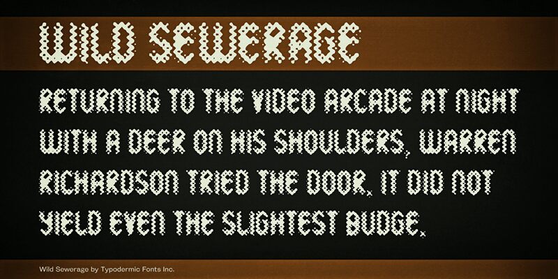 Wild Sewerage Czcionka