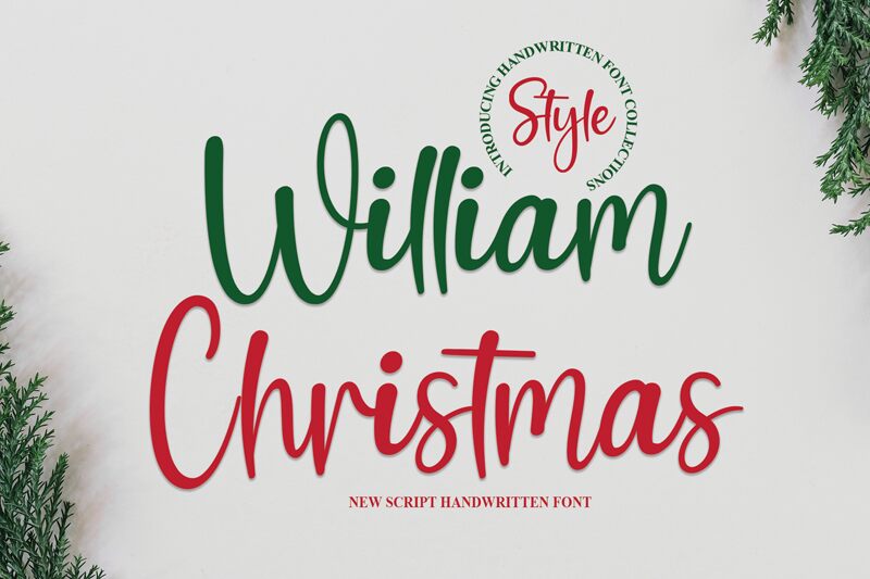 William Christmas Schriftart