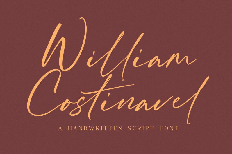 William Costinavel Czcionka
