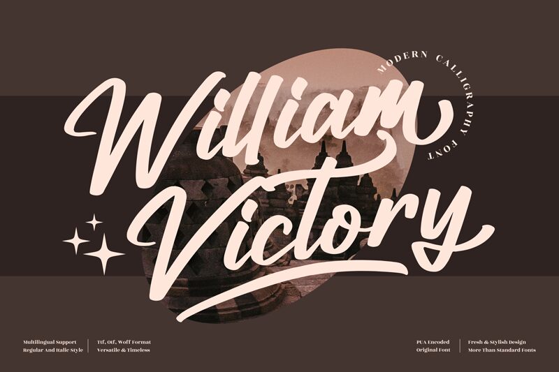 William Victory Schriftart