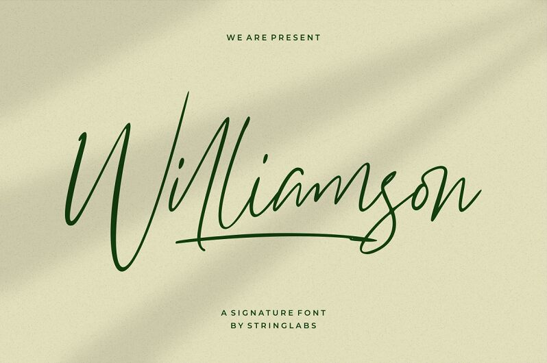Williamson Schriftart