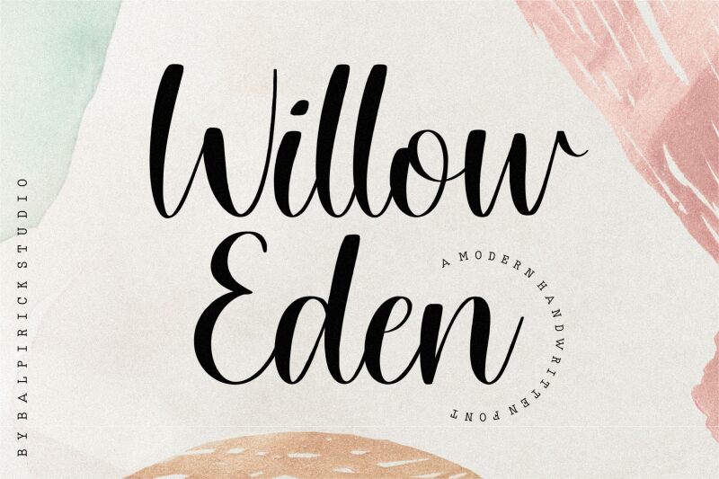 Willow Eden Schriftart