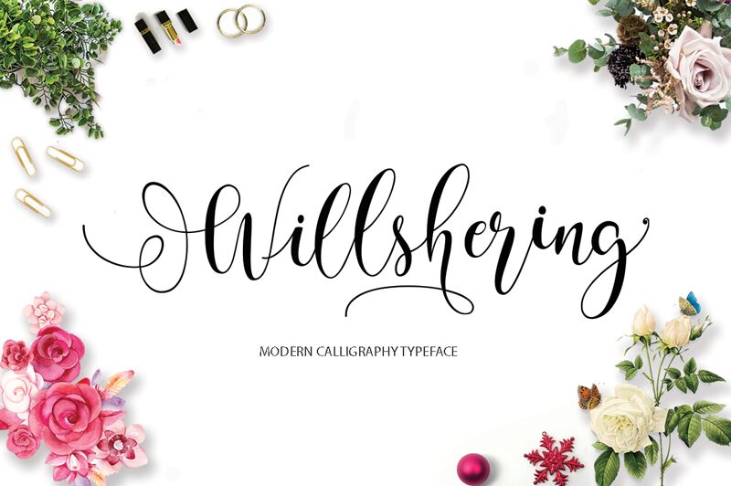 Willshering Schriftart