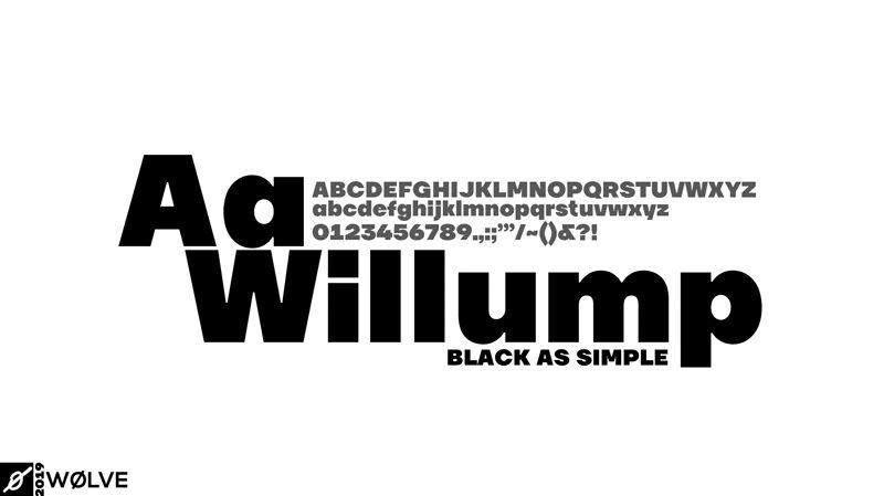 Willump الخط