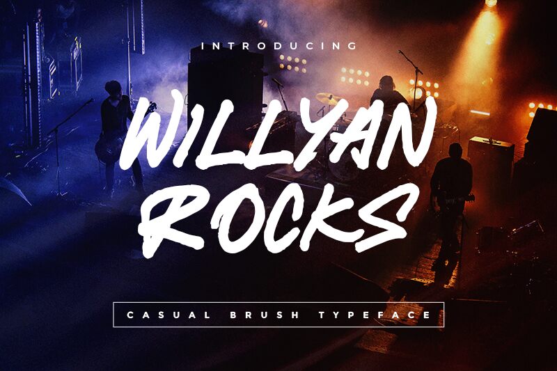 Willyan Rocks Czcionka