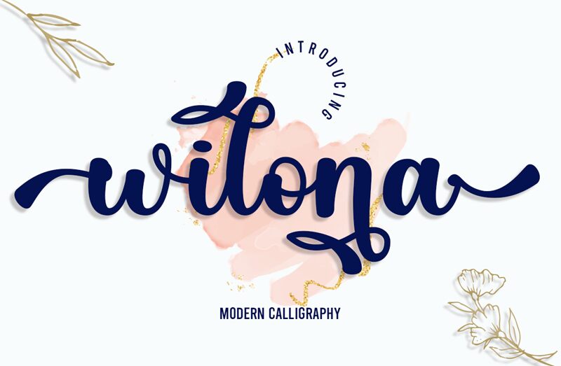 Wilona Шрифт