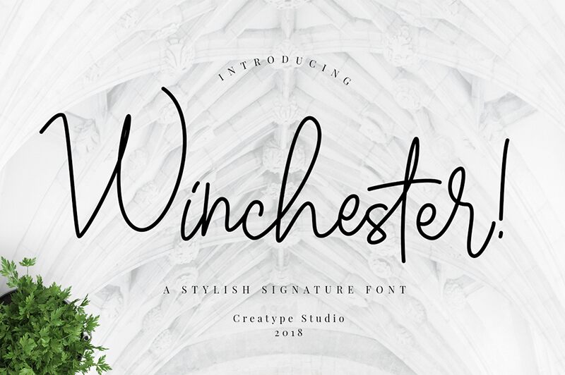 Winchester Czcionka