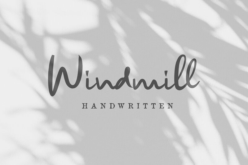 Windmill Script Font