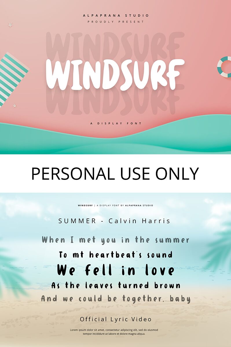 Windsurf Font
