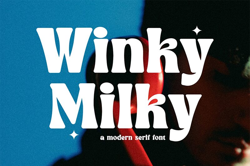 Winky Milky フォント