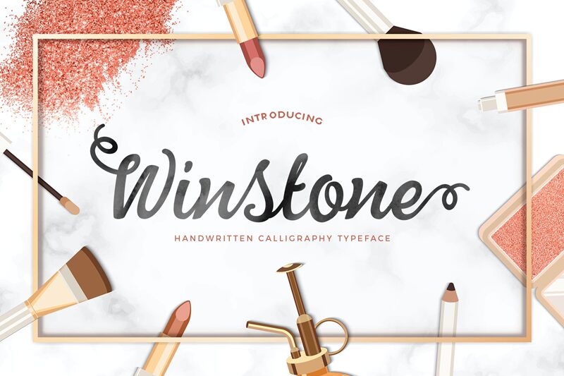 Winstone Schriftart