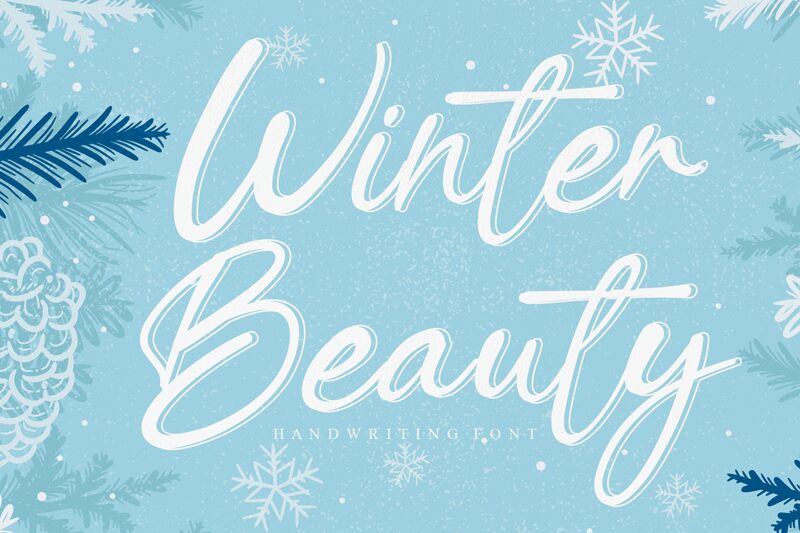 Winter Beauty Font