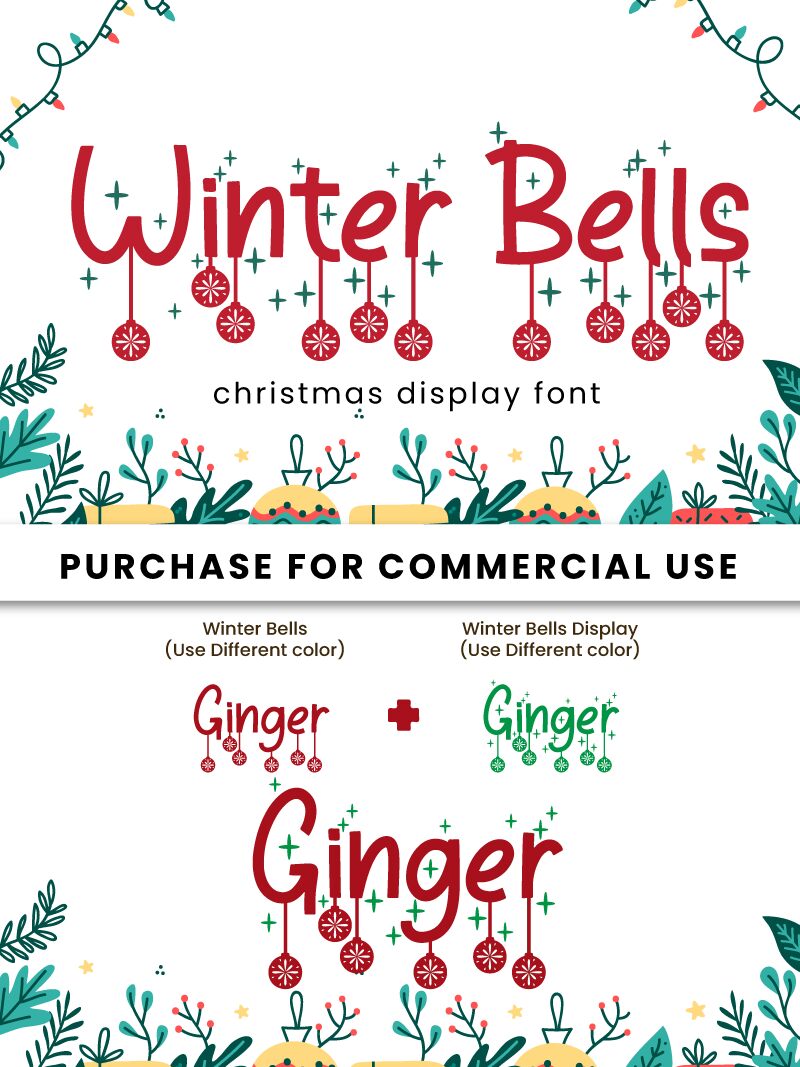 Winter Bells Schriftart