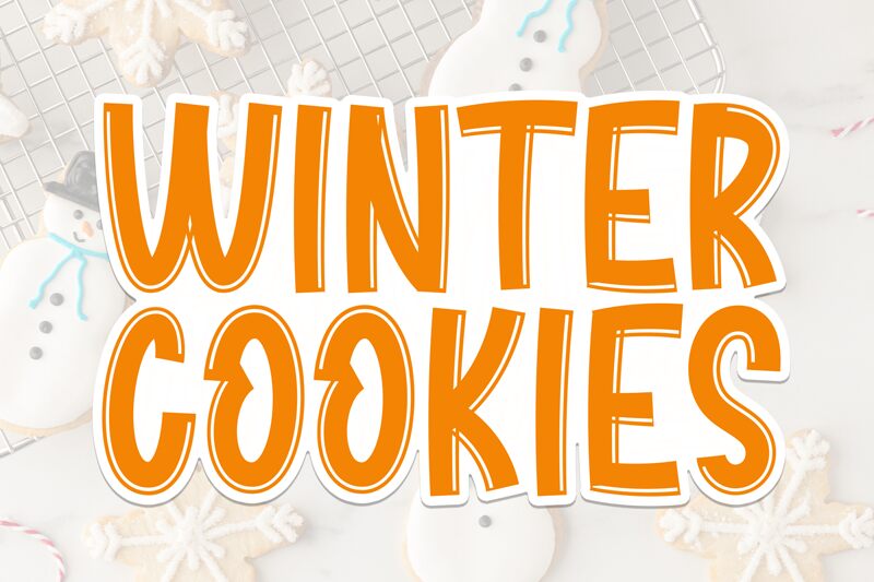 Winter Cookies Police