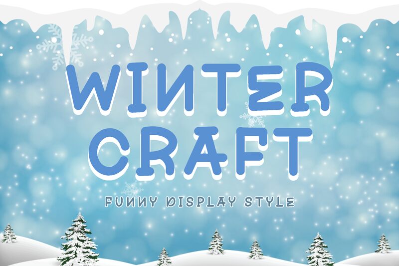 Winter Craft Font
