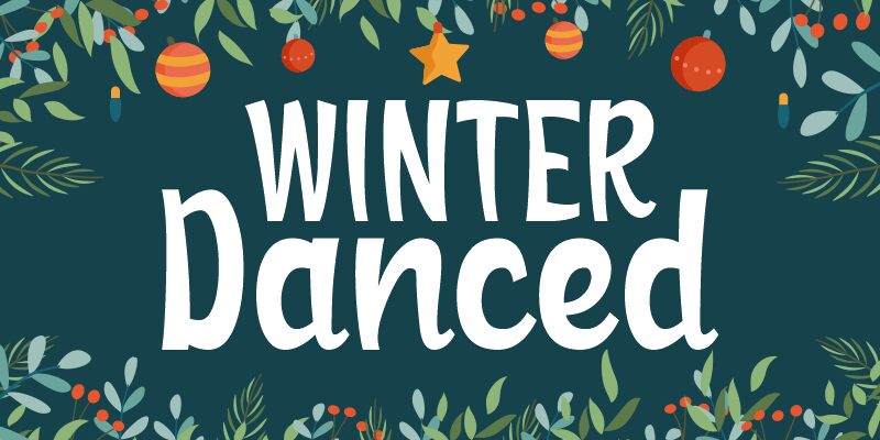 Winter Danced Schriftart