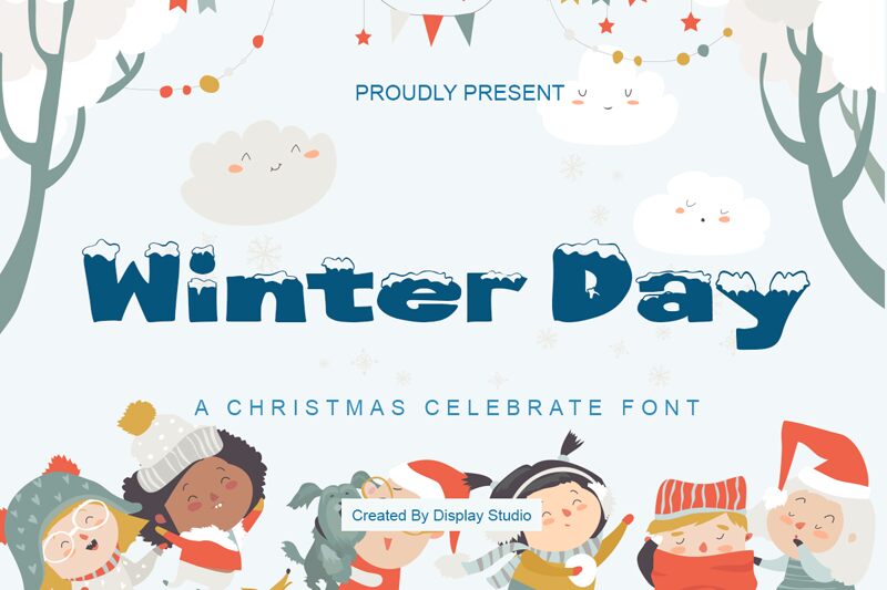 Winter Day Schriftart